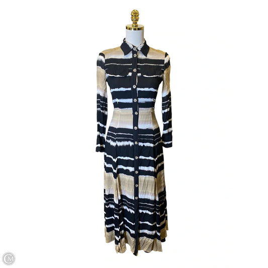 Dress Casual Maxi By Massimo Dutti In Multi-colored, Size: Xs