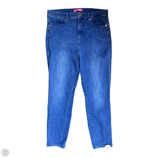 Jeans Designer By Lilly Pulitzer In Blue Denim, Size: 12