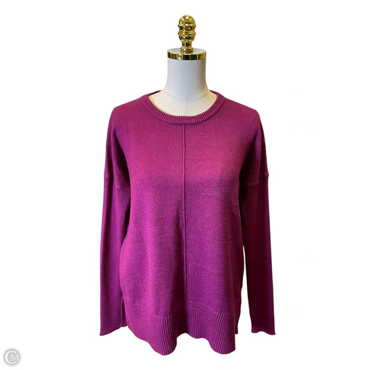 Sweater Cardigan Designer By Lilly Pulitzer In Purple, Size: M