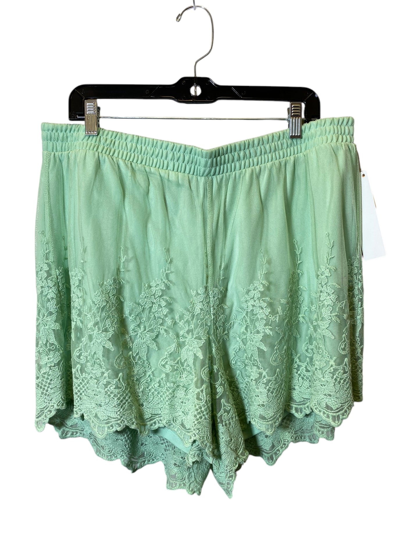 Shorts By Torrid In Green, Size: 1x