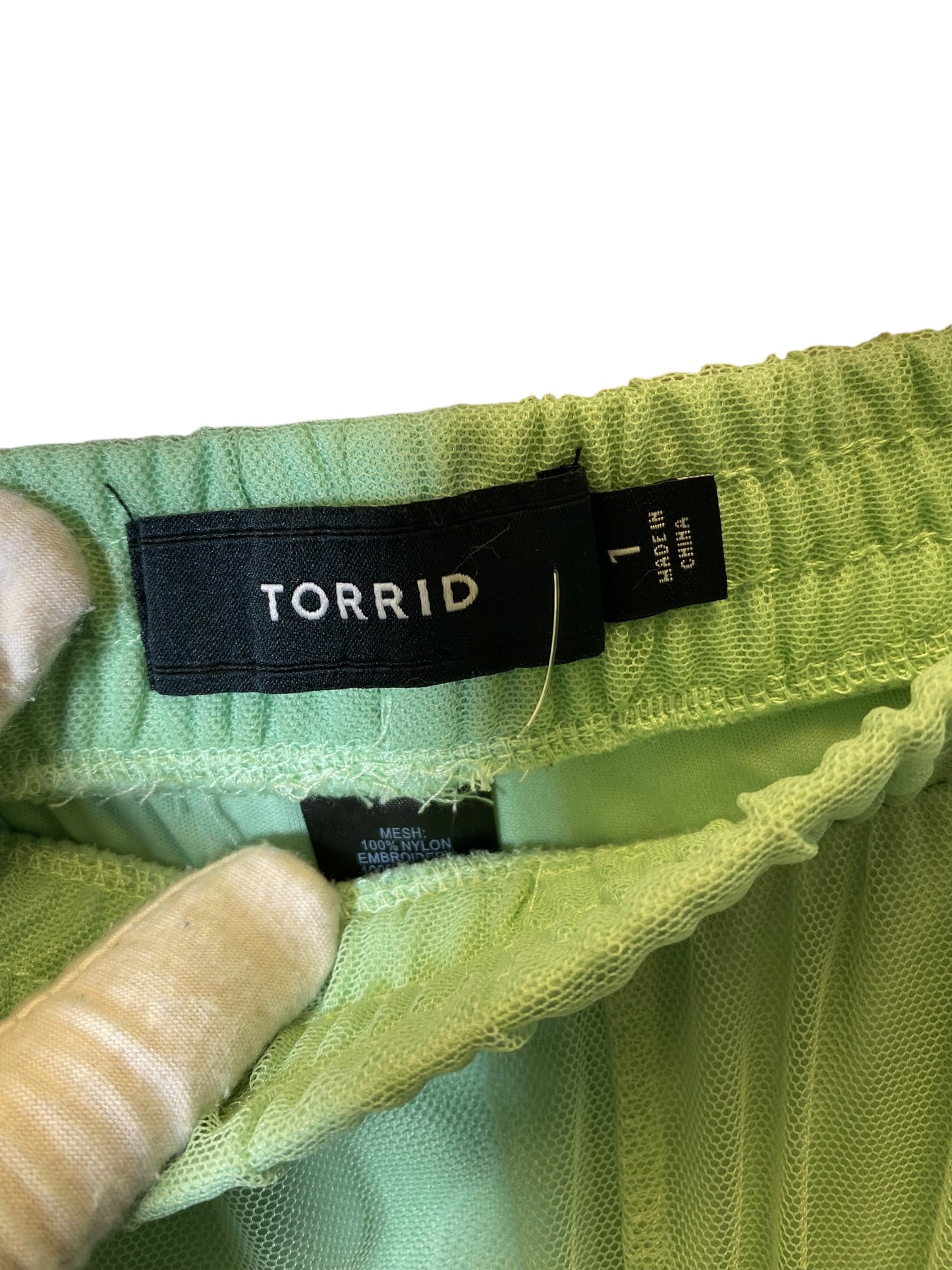 Shorts By Torrid In Green, Size: 1x