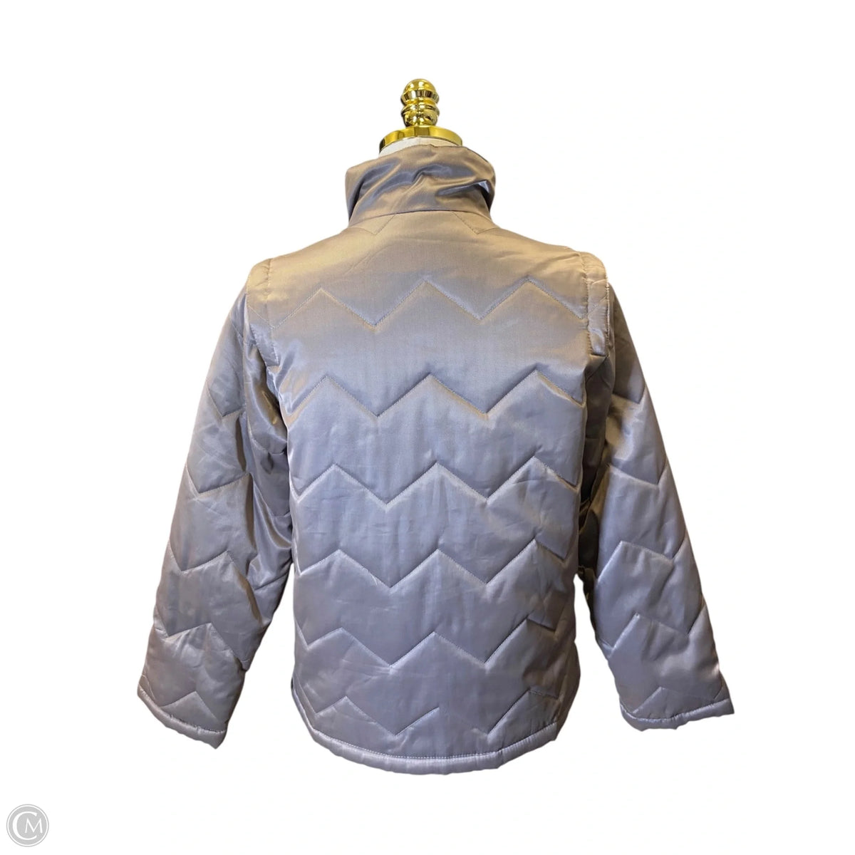 Jacket Luxury Designer By Prada In Brown, Size: M