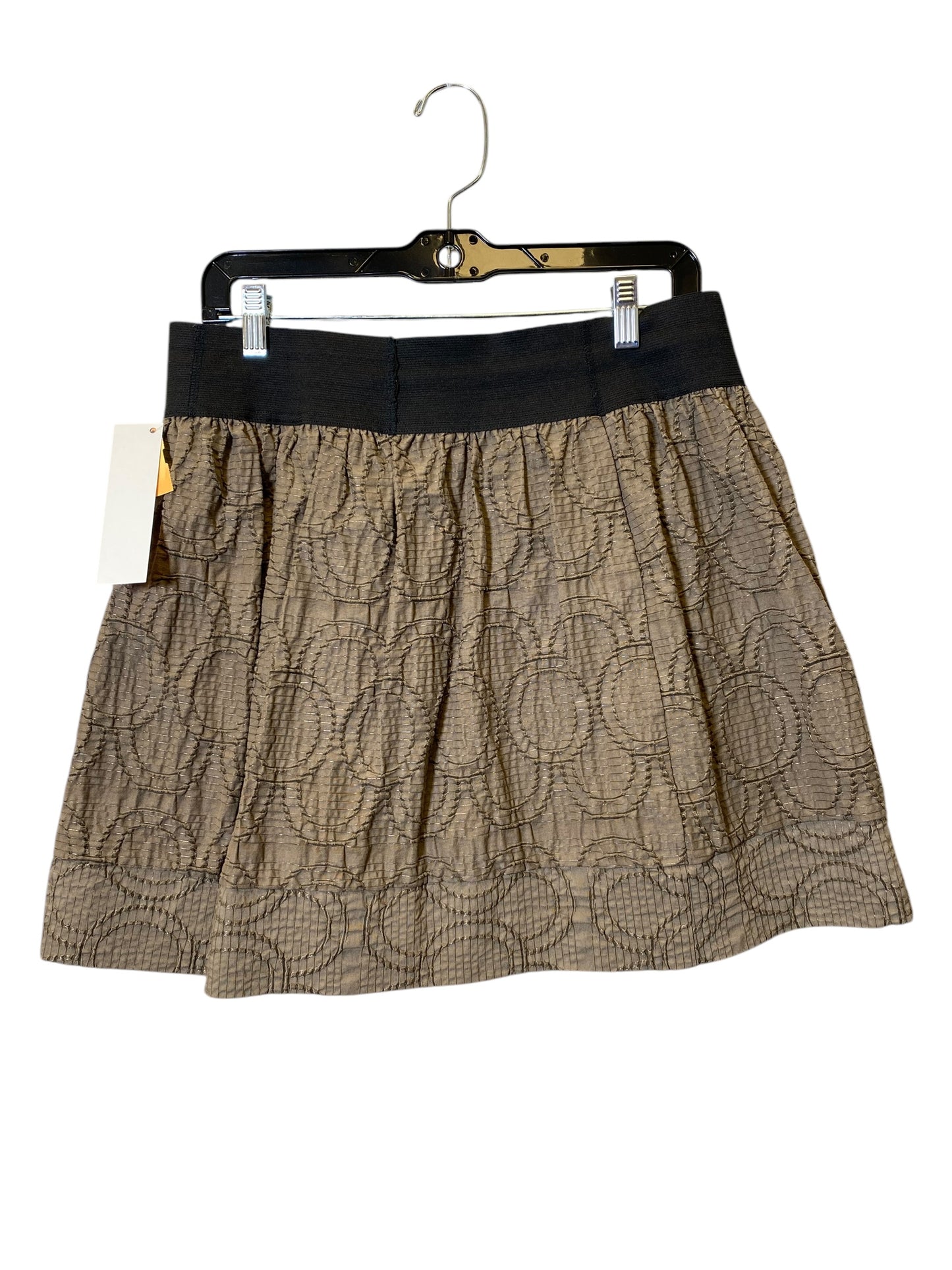 Skirt Midi By Simply Vera In Brown, Size: M