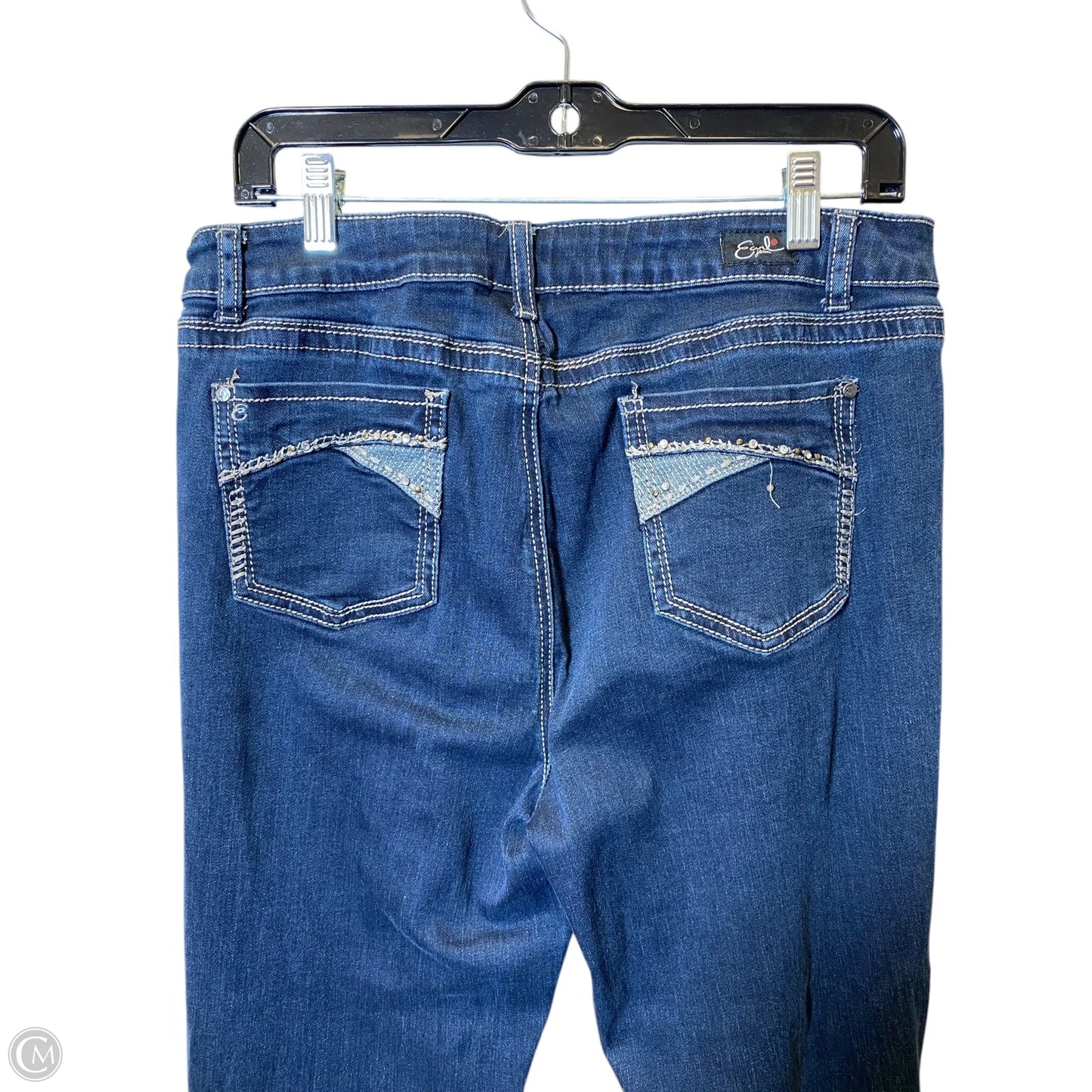 Jeans Skinny By Earl Jean In Navy, Size: 16