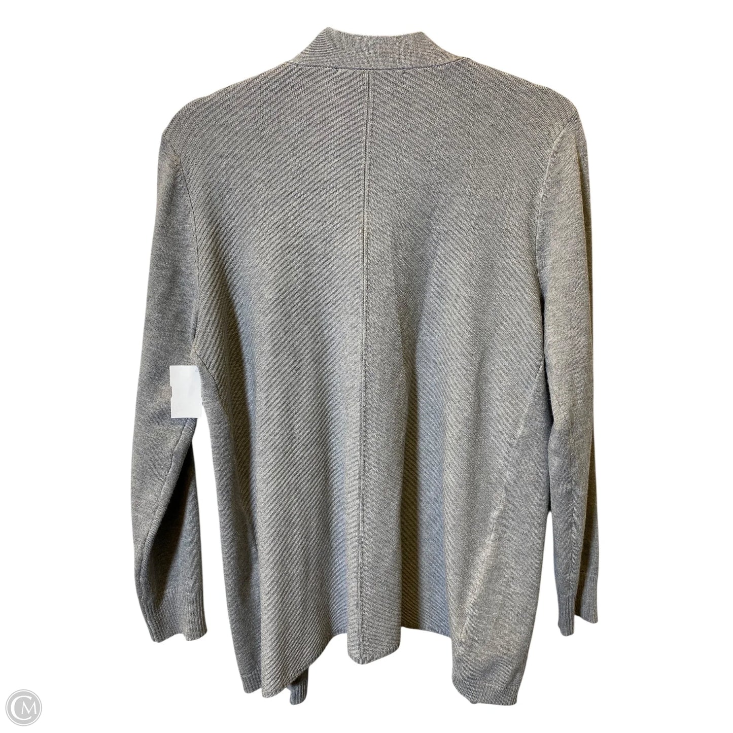 Cardigan By Clothes Mentor In Grey, Size: M