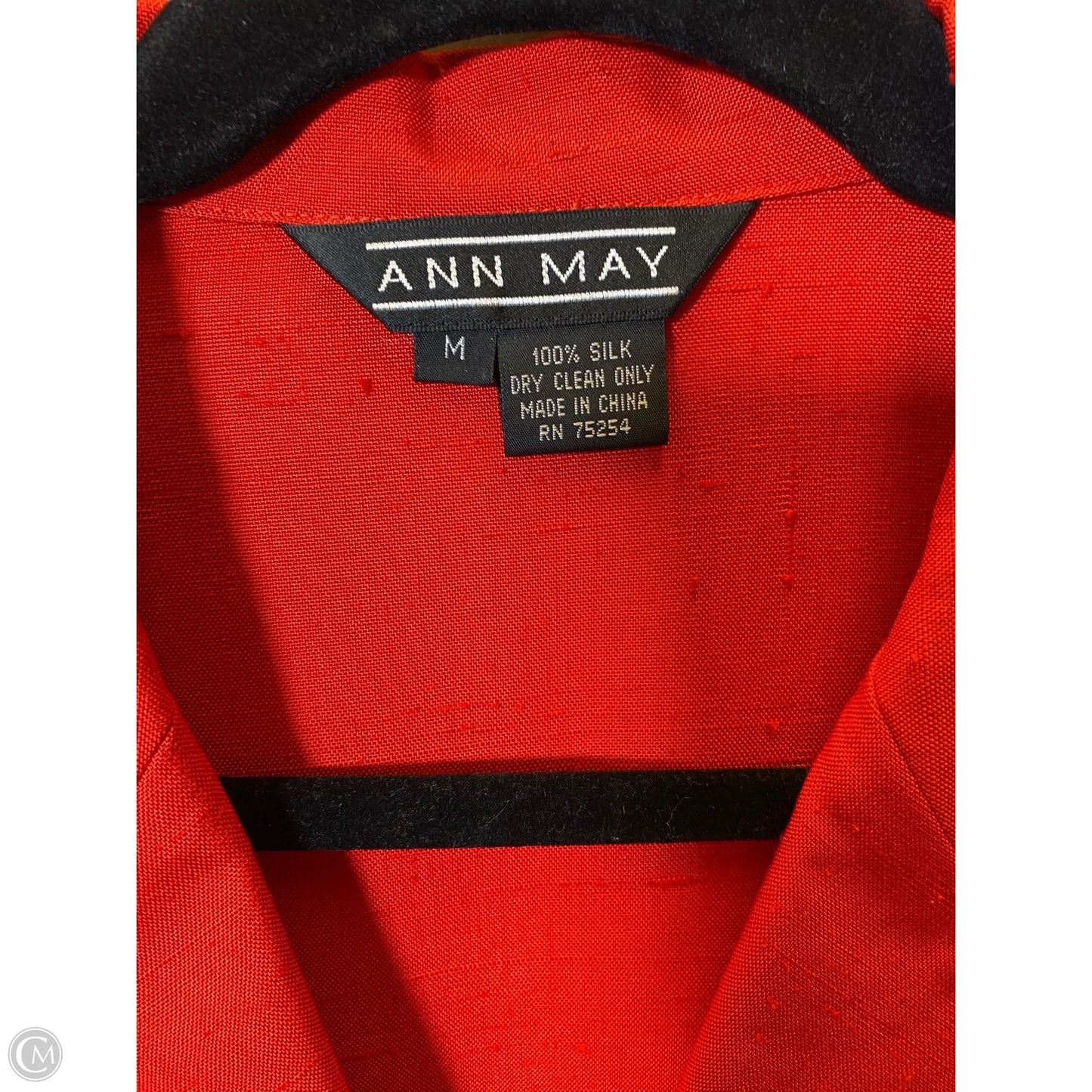 Blazer By Clothes Mentor In Red, Size: M