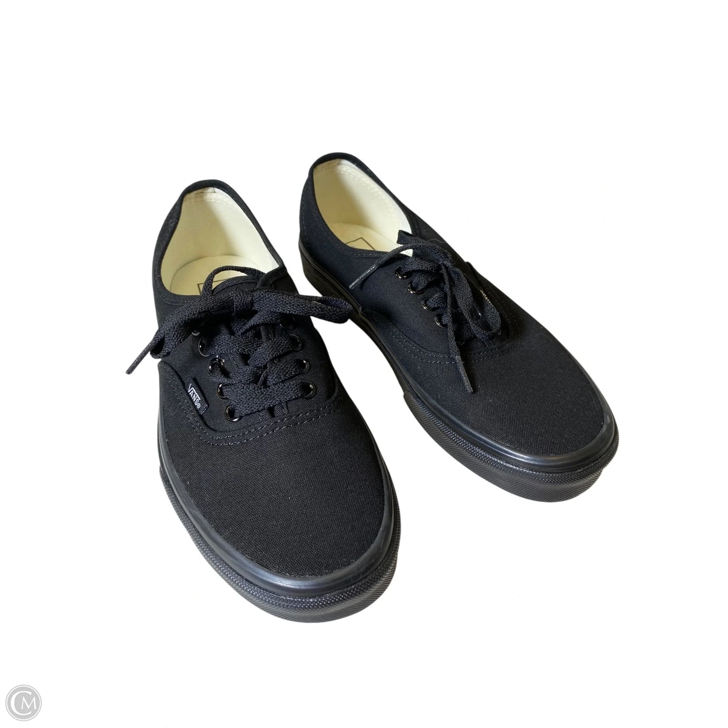 Shoes Sneakers By Vans In Black, Size: 8.5