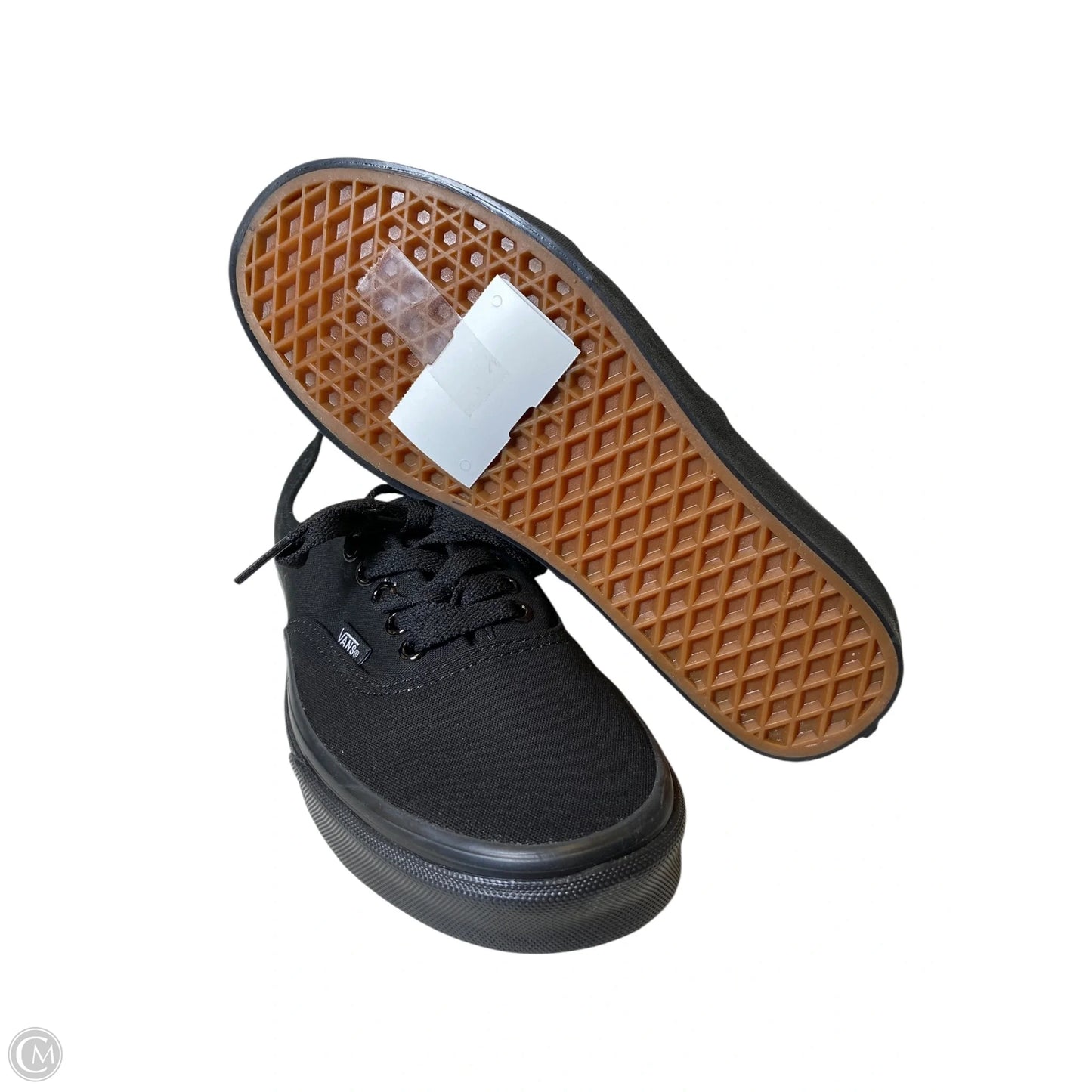 Shoes Sneakers By Vans In Black, Size: 8.5