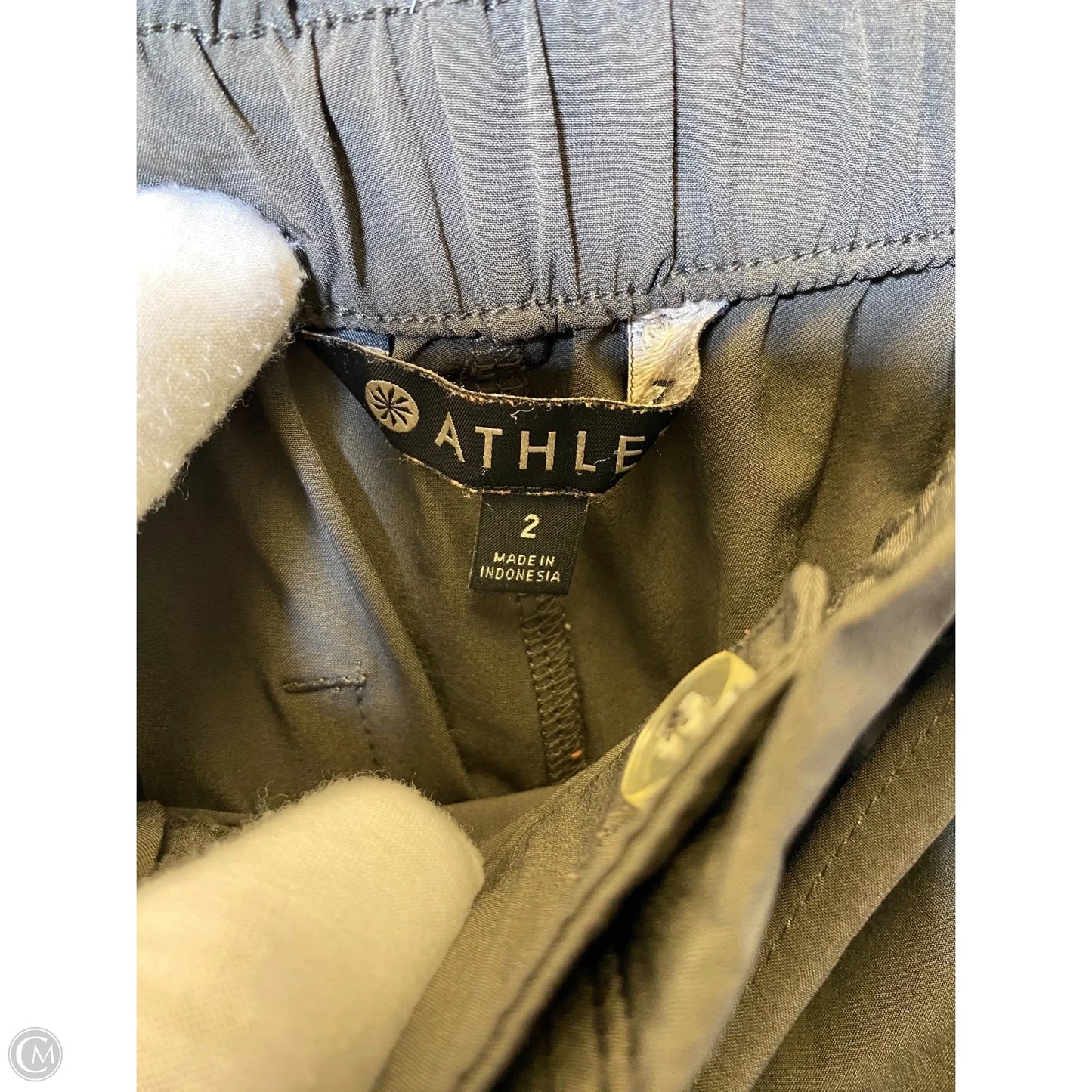 Athletic Pants By Athleta In Green, Size: 2