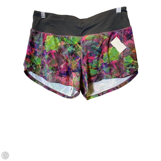 Athletic Shorts By Lululemon In Multi-colored, Size: S