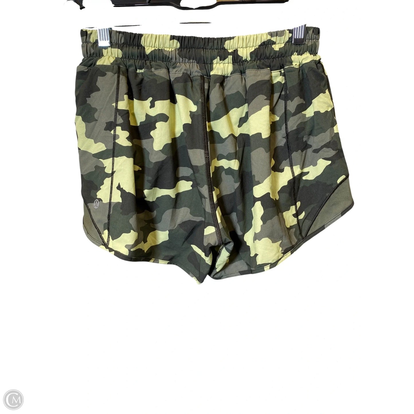 Athletic Shorts By Lululemon In Green, Size: Xs