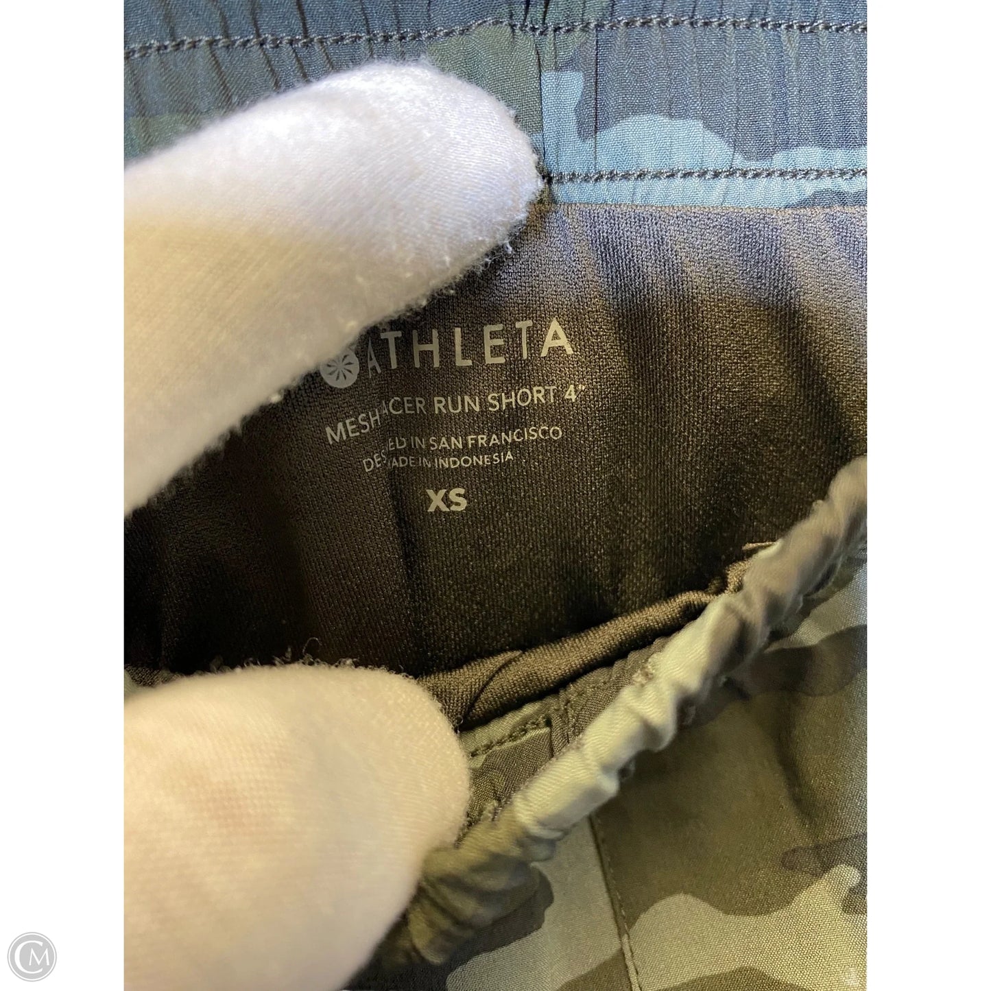 Athletic Shorts By Athleta In Green, Size: Xs