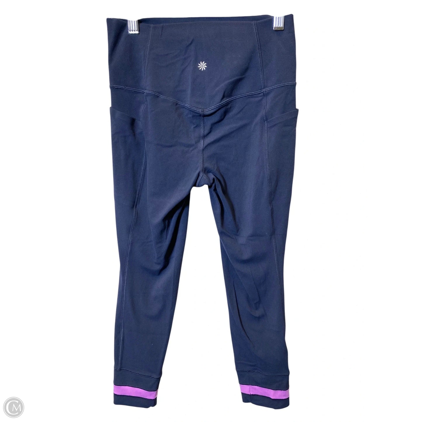 Athletic Leggings By Athleta In Blue & Purple, Size: S