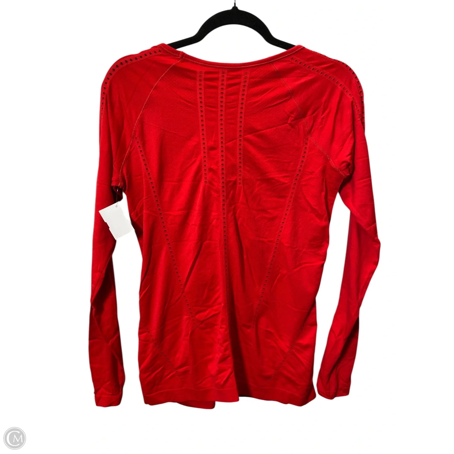 Athletic Top Long Sleeve Crewneck By Athleta In Red, Size: M