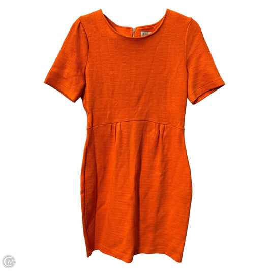 Dress Casual Midi By Cremieux In Orange, Size: S
