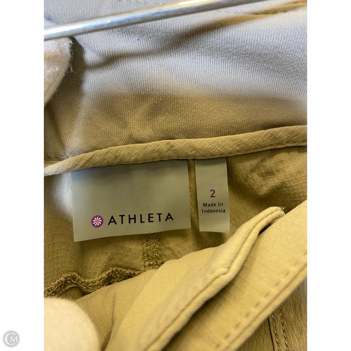 Athletic Shorts By Athleta In Beige, Size: 2