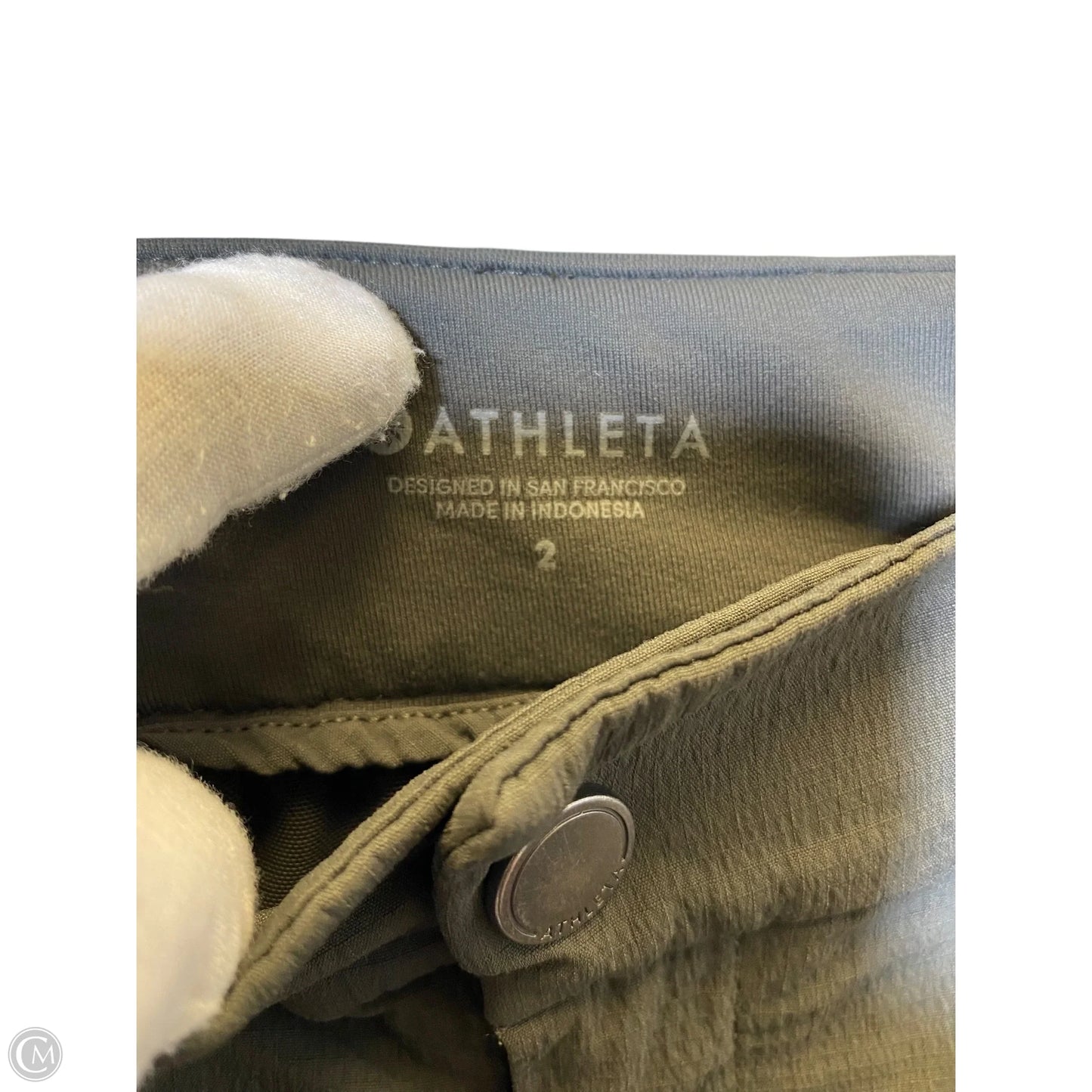 Athletic Shorts By Athleta In Grey, Size: 2