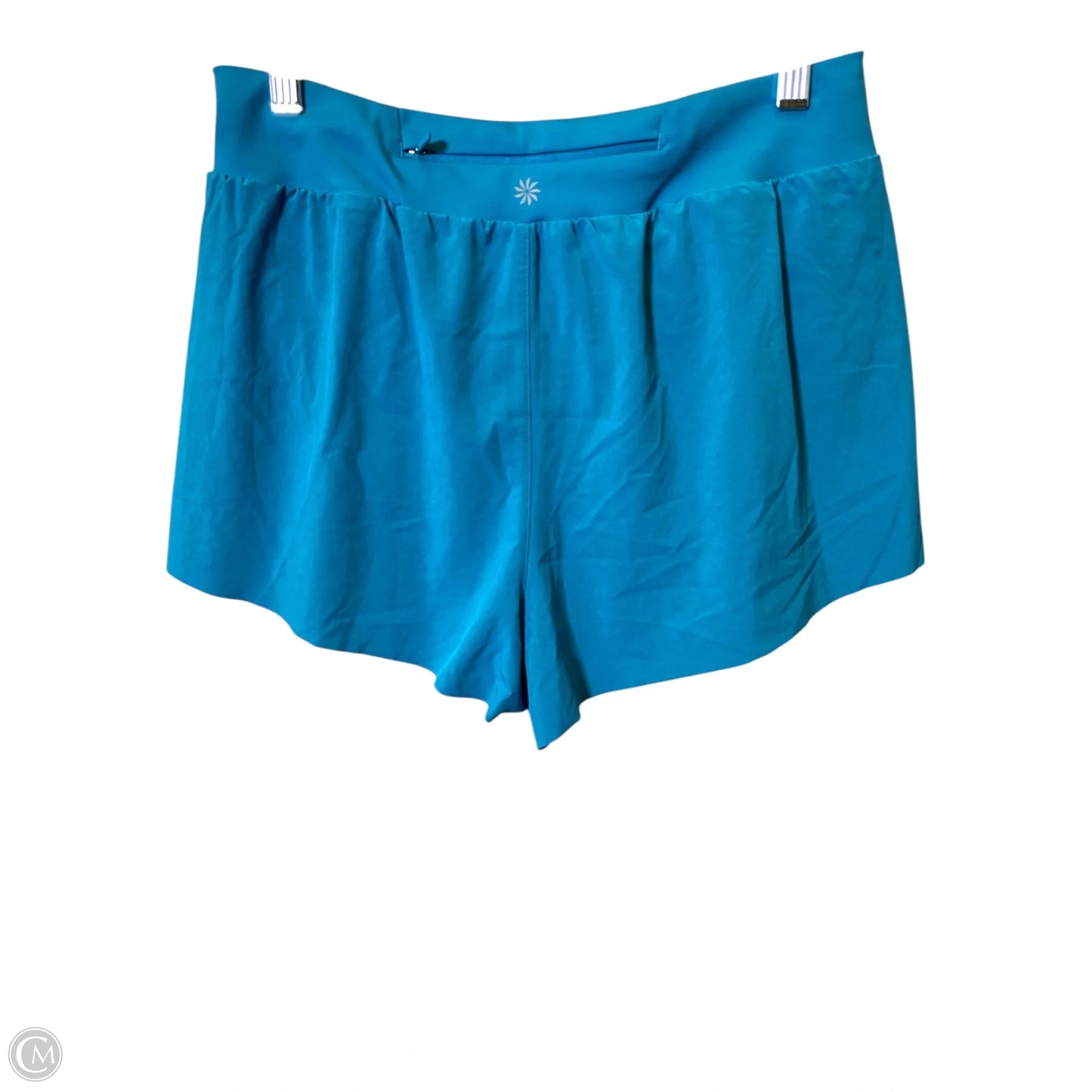 Athletic Shorts By Athleta In Teal, Size: S