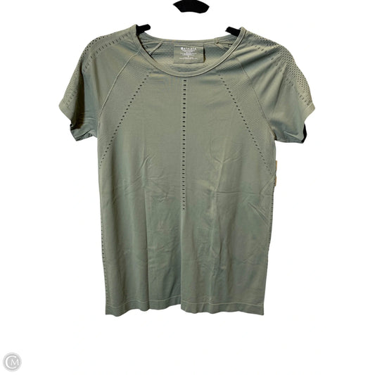 Athletic Top Short Sleeve By Athleta In Green, Size: S