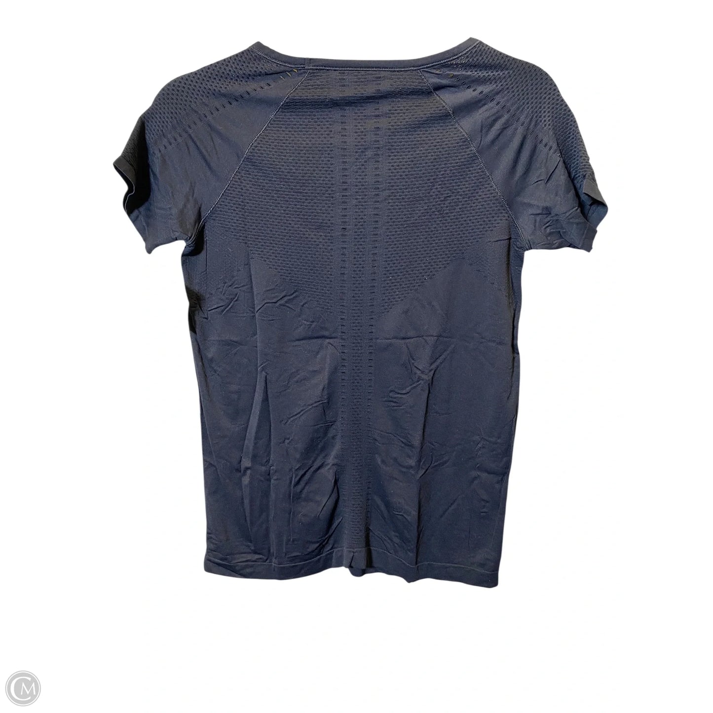 Athletic Top Short Sleeve By Athleta In Black, Size: S