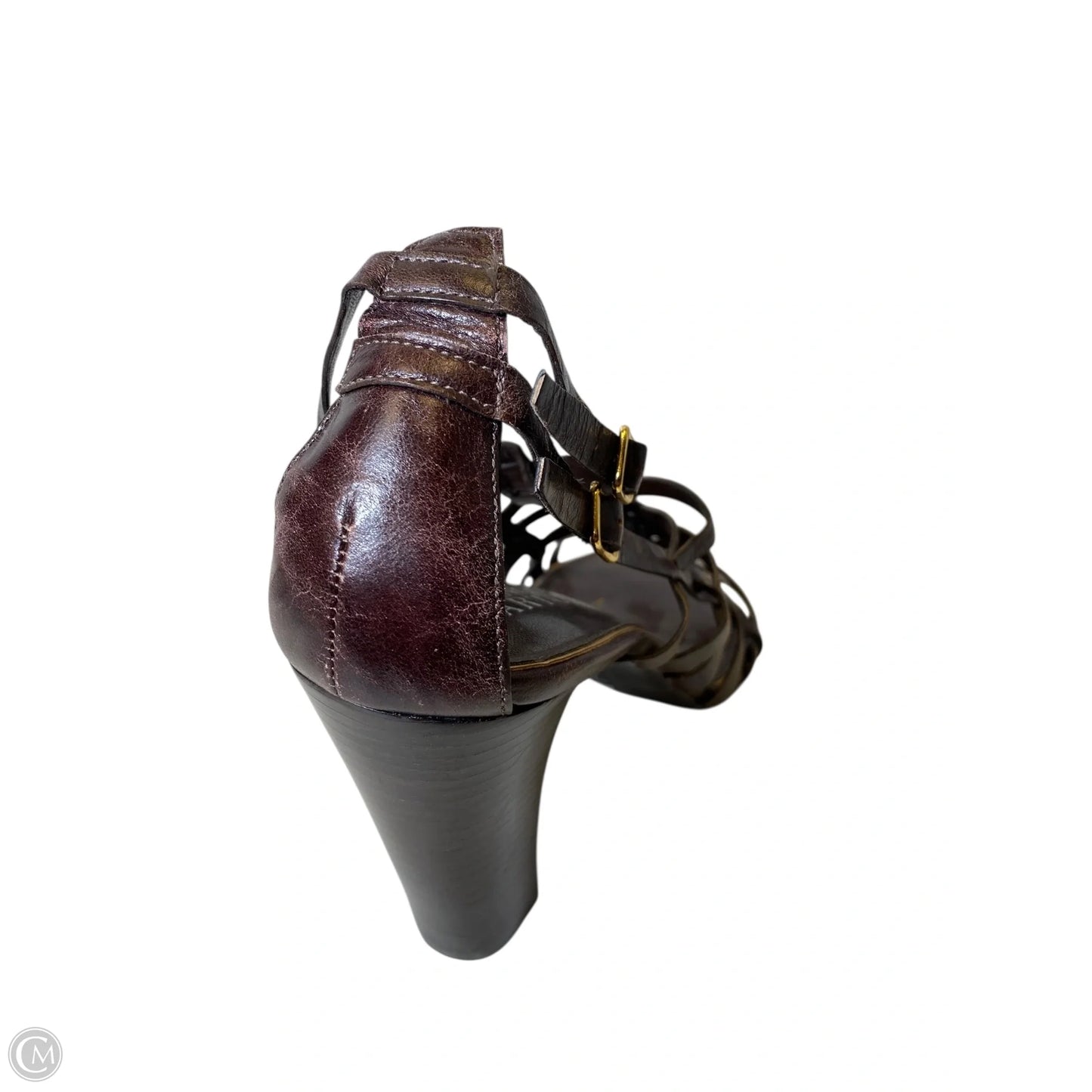 Shoes Heels Stiletto By Franco Sarto In Brown, Size: 9