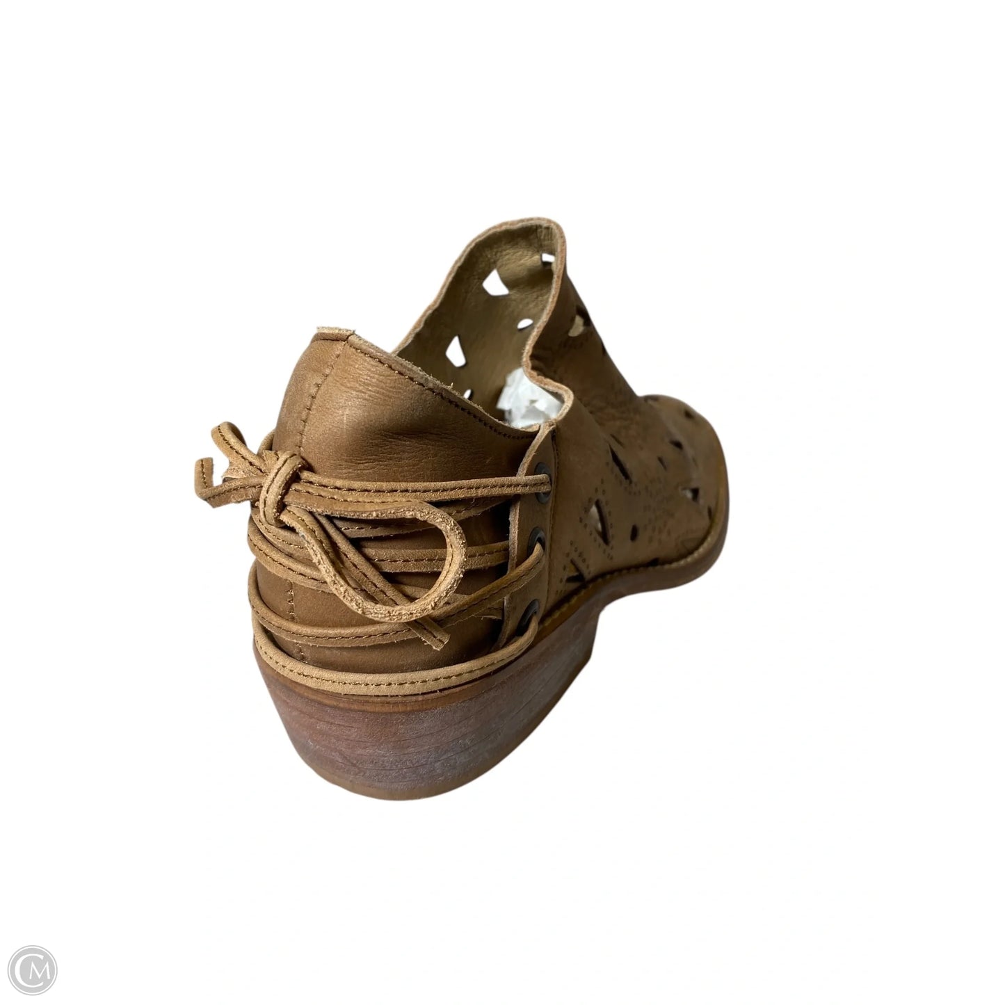 Boots Ankle Heels By Musse & Cloud In Brown, Size: 6