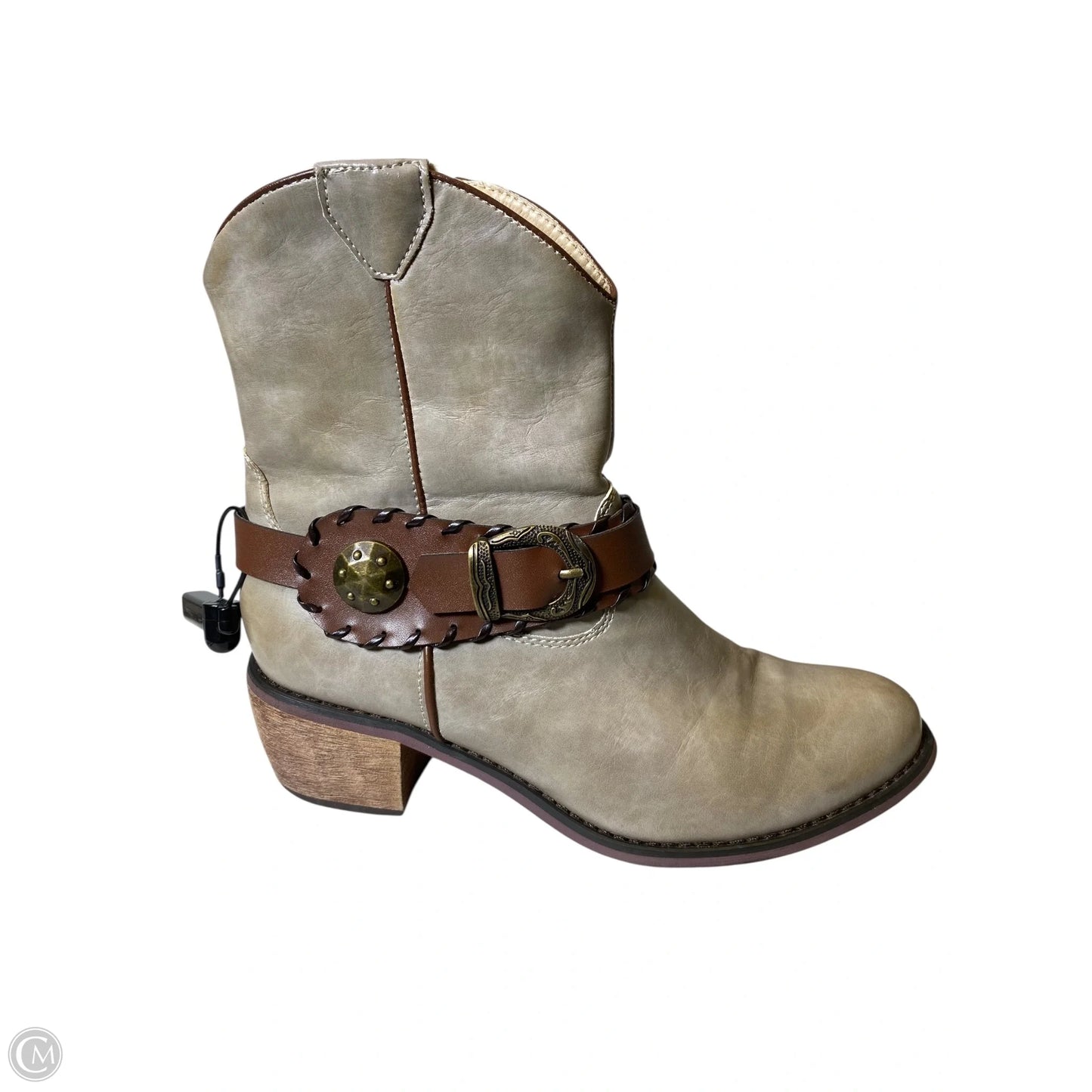Boots Western By Roper In Grey, Size: 7