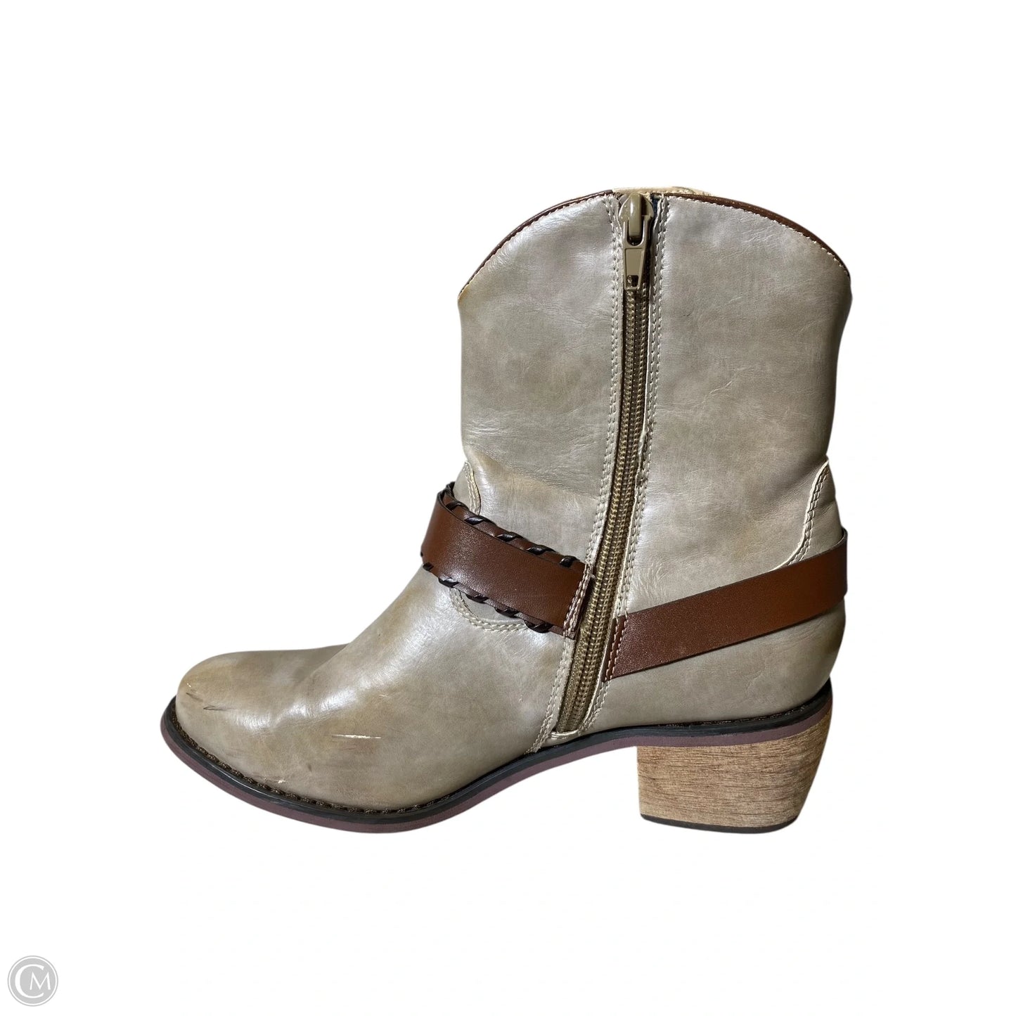 Boots Western By Roper In Grey, Size: 7