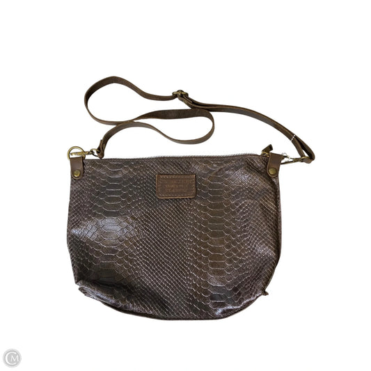 Handbag Leather By Clothes Mentor, Size: Small