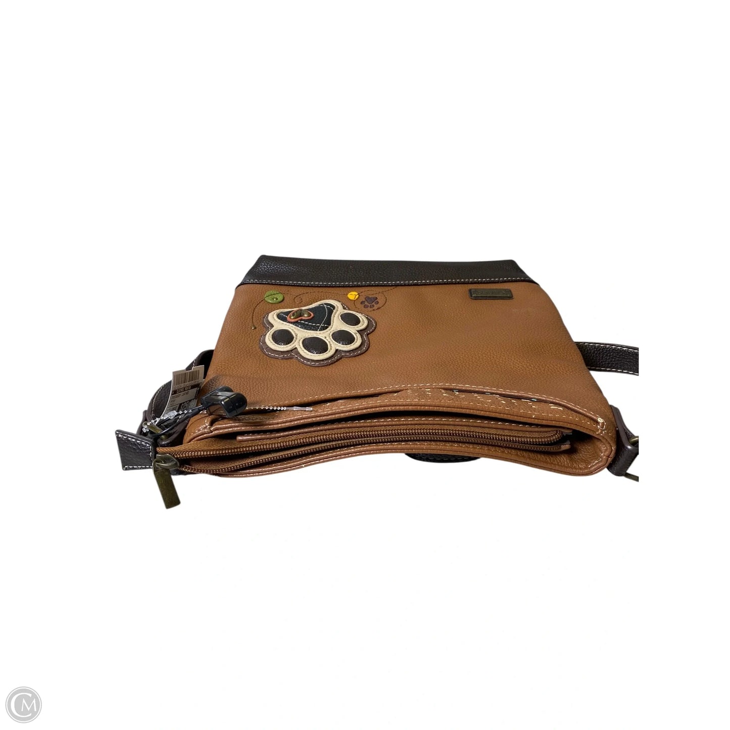 Crossbody Leather By Clothes Mentor, Size: Large