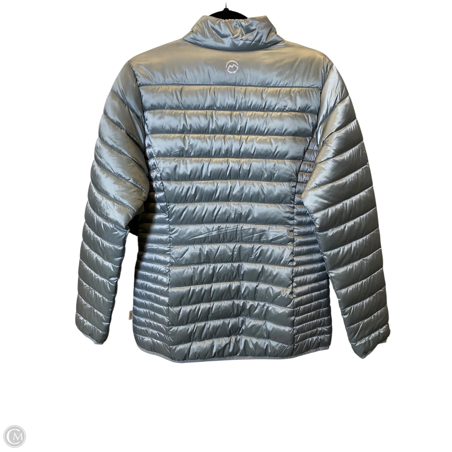 Jacket Puffer & Quilted By Magellan In Silver, Size: S
