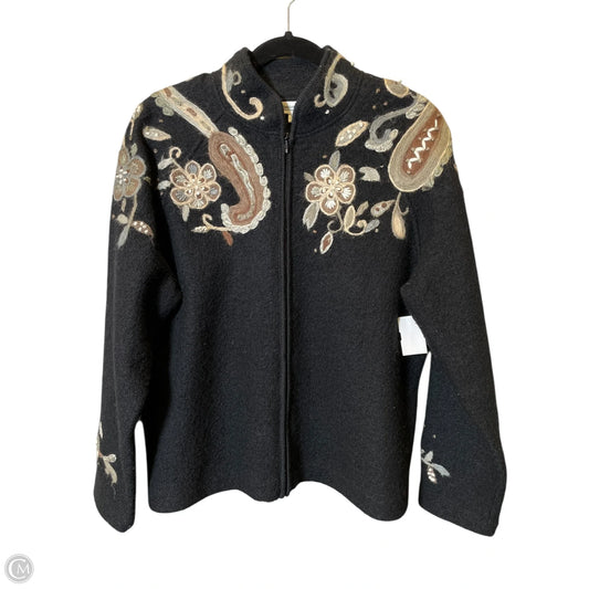 Jacket Moto By Coldwater Creek In Multi-colored, Size: Xl
