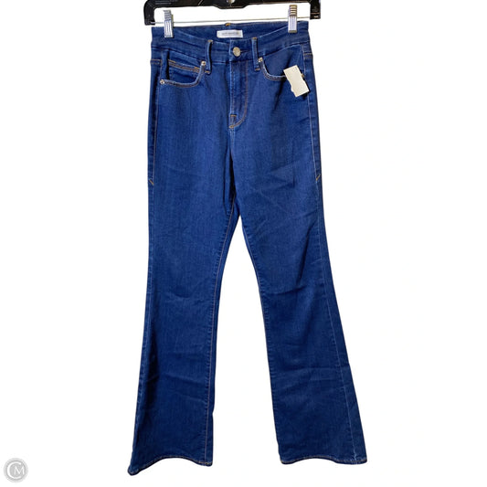 Jeans Boot Cut By Good American In Blue, Size: 2