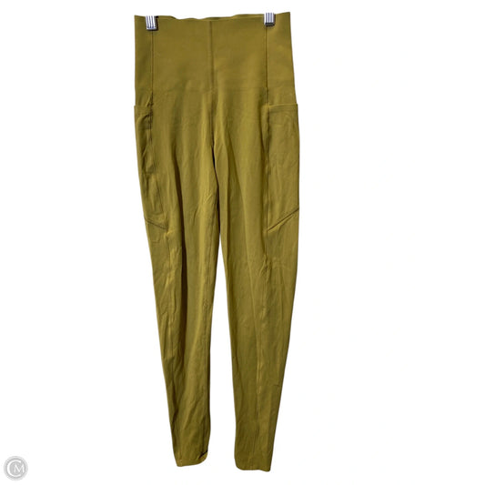 Athletic Leggings By Sweaty Betty In Green, Size: 0