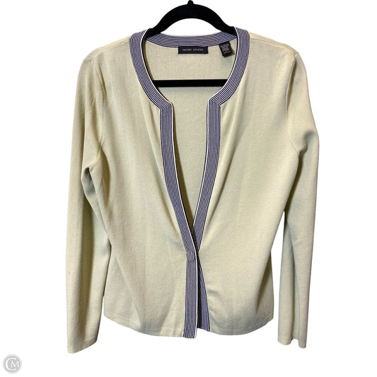 Cardigan By Valerie Stevens In Multi-colored, Size: L