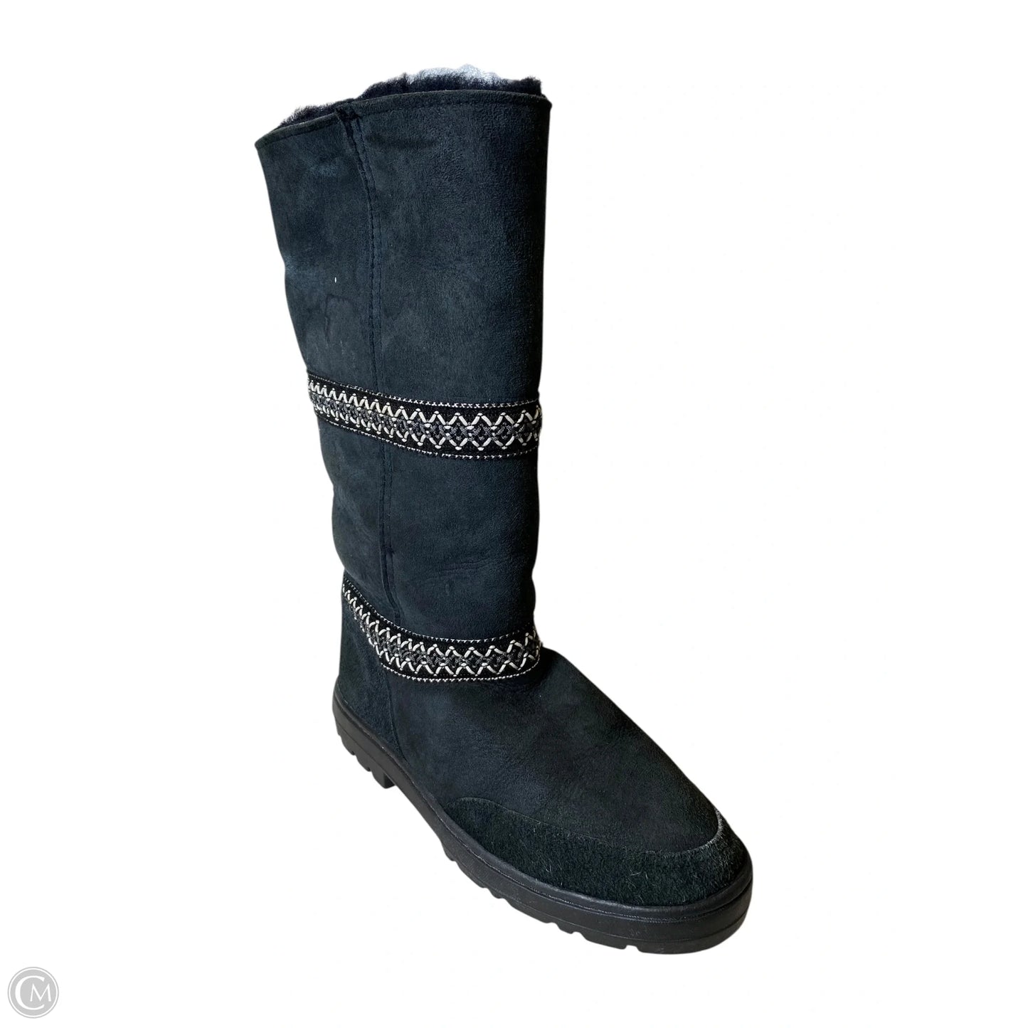 Boots Designer By Ugg In Black, Size: 8