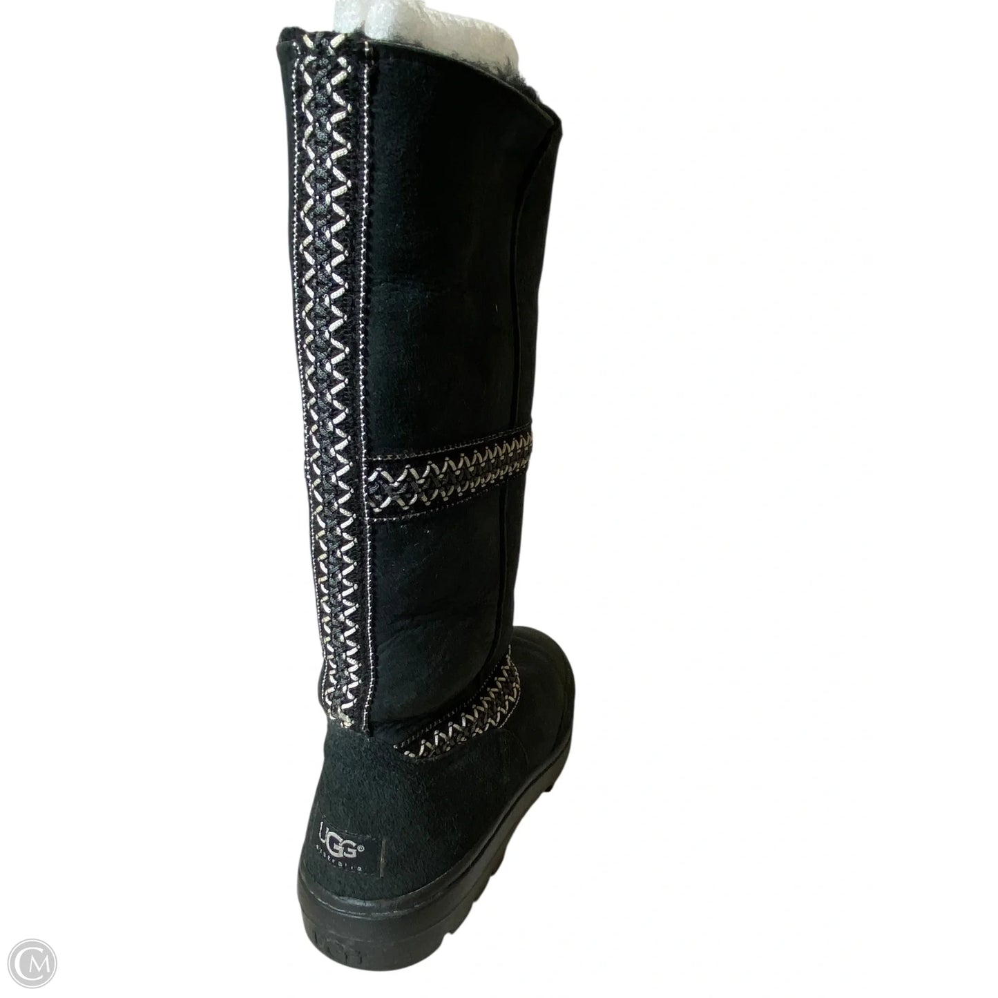 Boots Designer By Ugg In Black, Size: 8