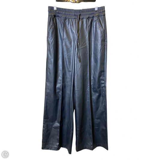 Pants Wide Leg By Who What Wear In Black, Size: M