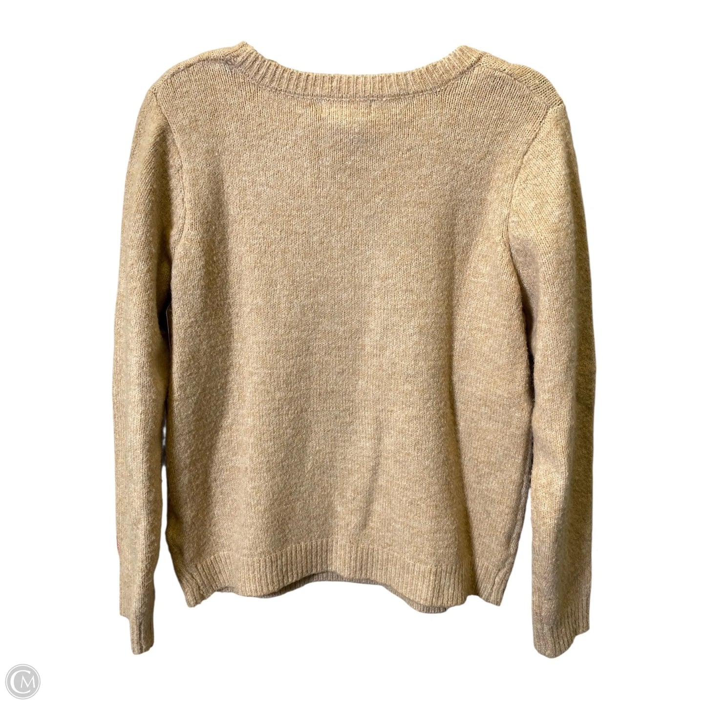 Sweater By Cupcakes And Cashmere In Red & Tan, Size: M