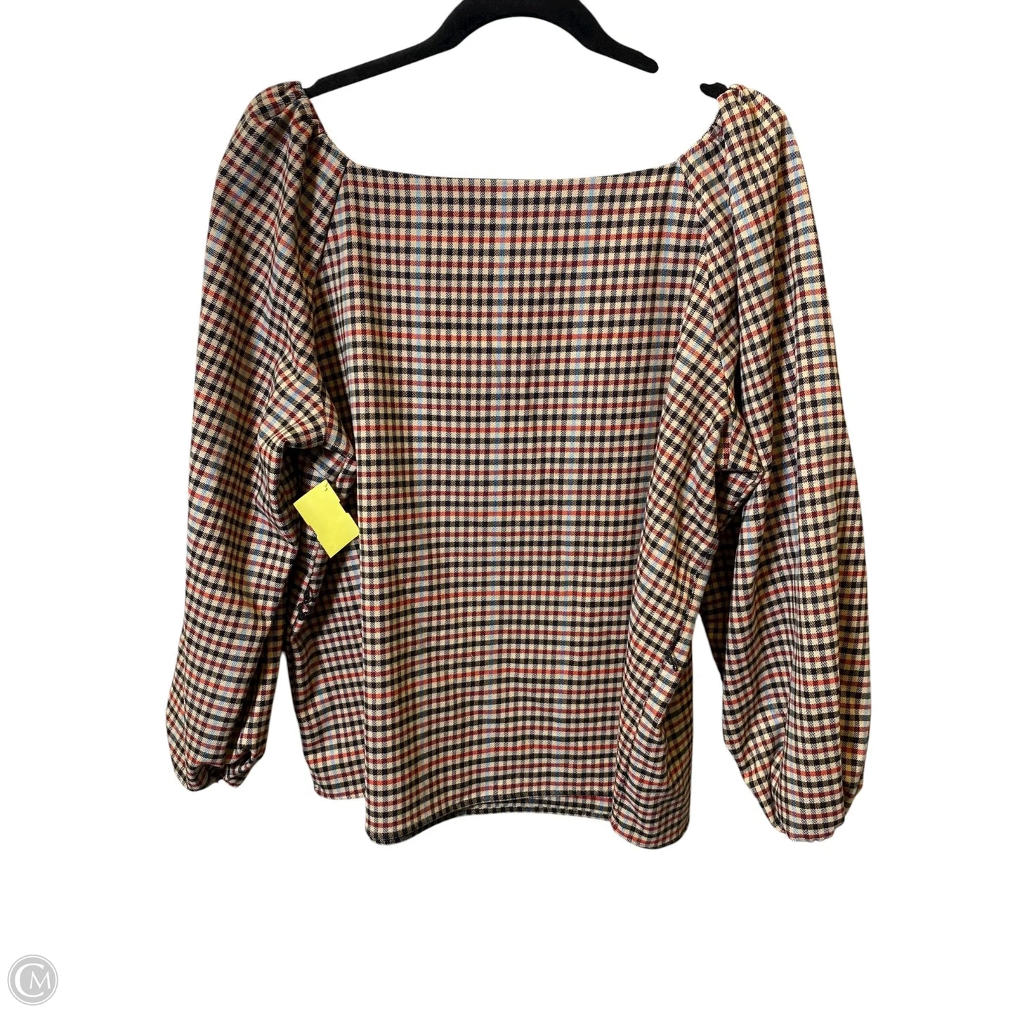 Top Long Sleeve By Ann Taylor In Multi-colored, Size: Xl