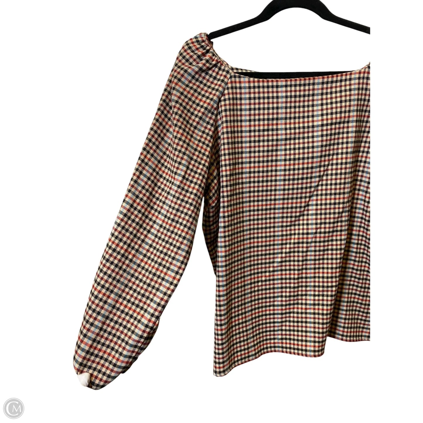 Top Long Sleeve By Ann Taylor In Multi-colored, Size: Xl
