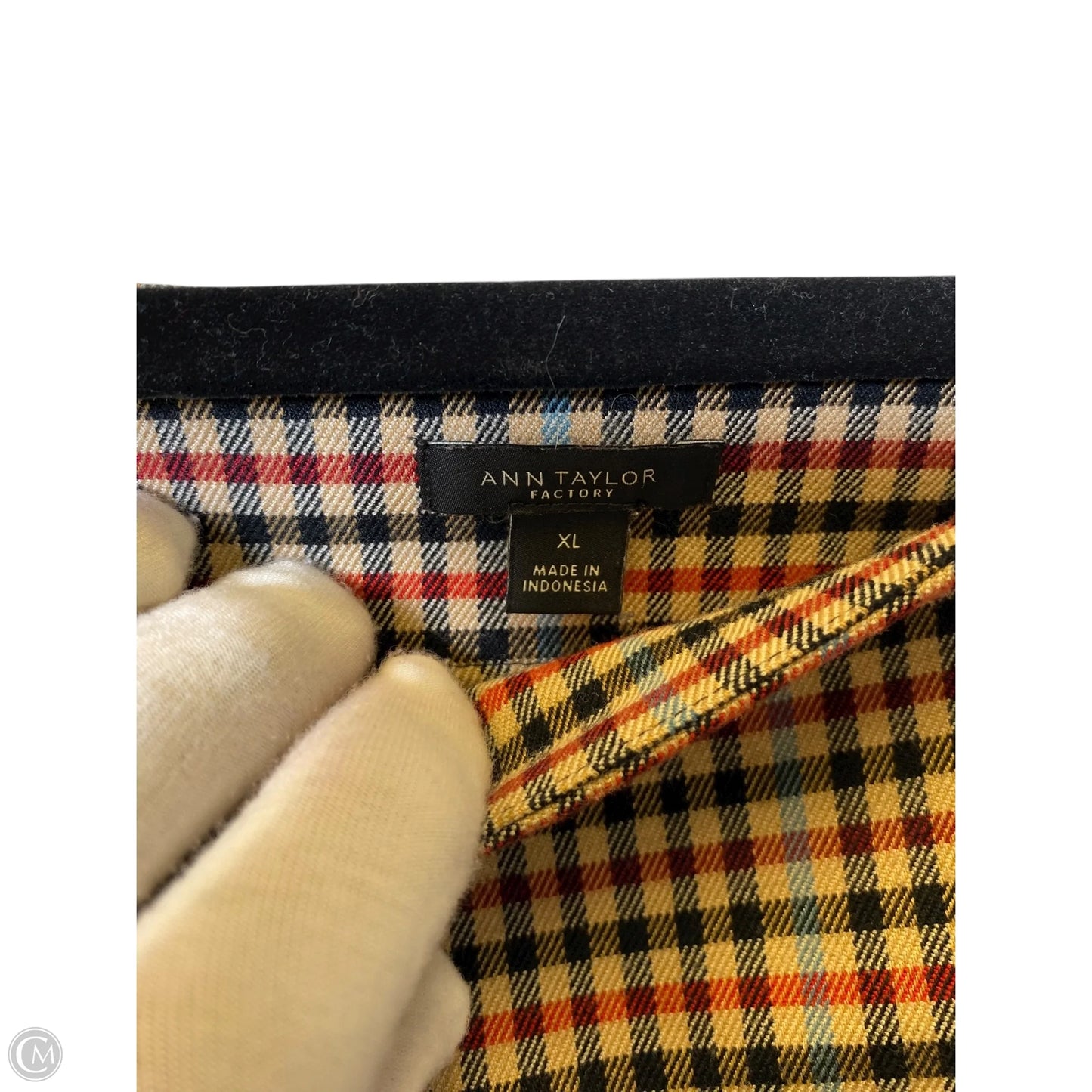Top Long Sleeve By Ann Taylor In Multi-colored, Size: Xl