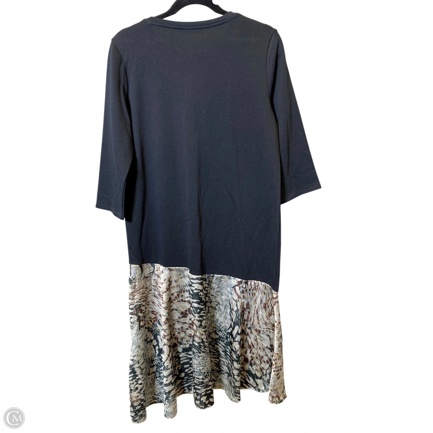 Dress Casual Midi By Zara In Multi-colored, Size: L