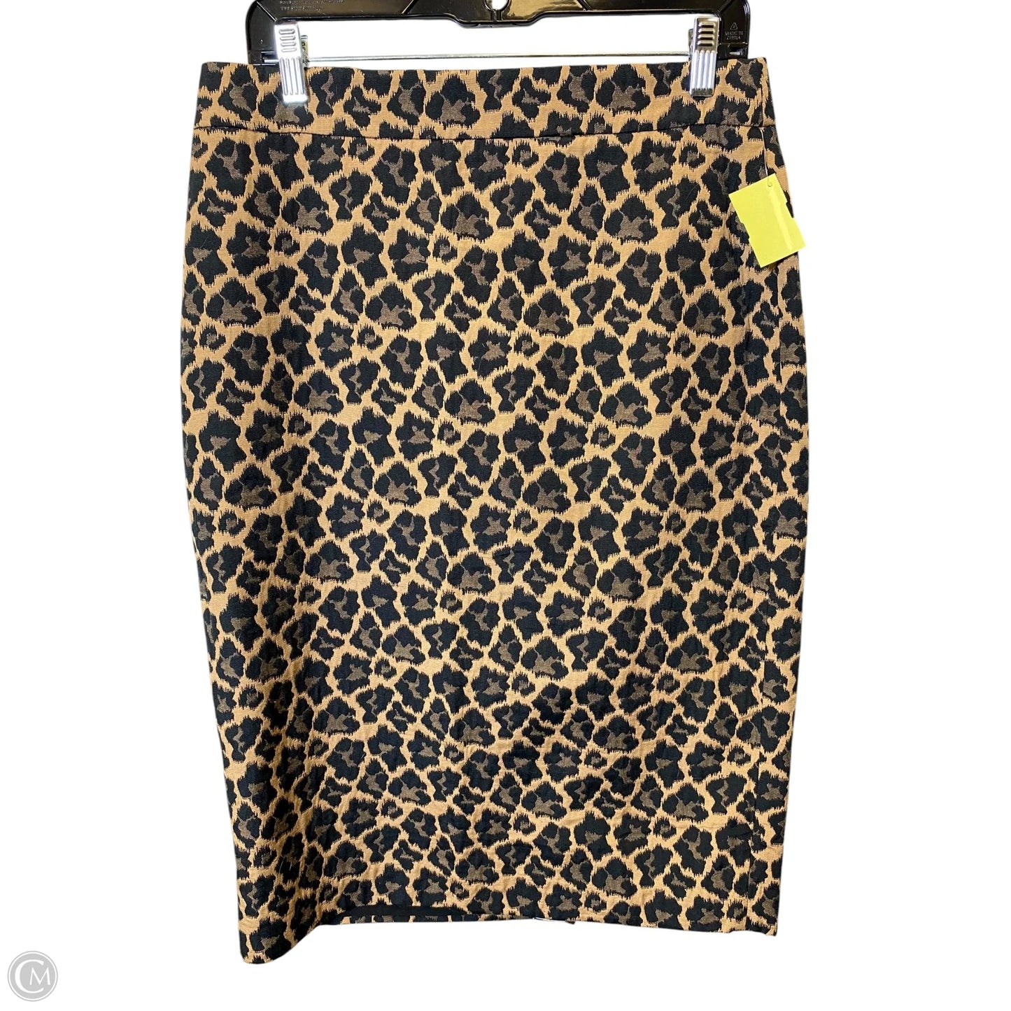 Skirt Midi By Talbots In Animal Print, Size: 10