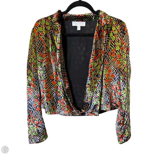 Top Long Sleeve By Anthropologie In Multi-colored, Size: 0