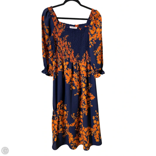 Dress Casual Maxi By Nanette By Nanette Lepore In Floral Print, Size: 6