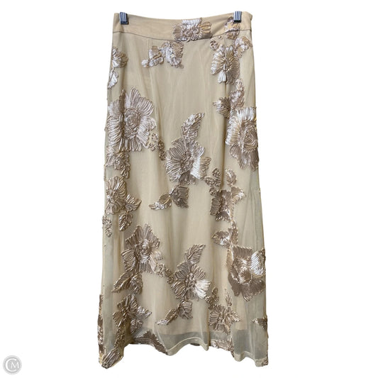 Skirt Maxi By Clothes Mentor In Beige, Size: XS