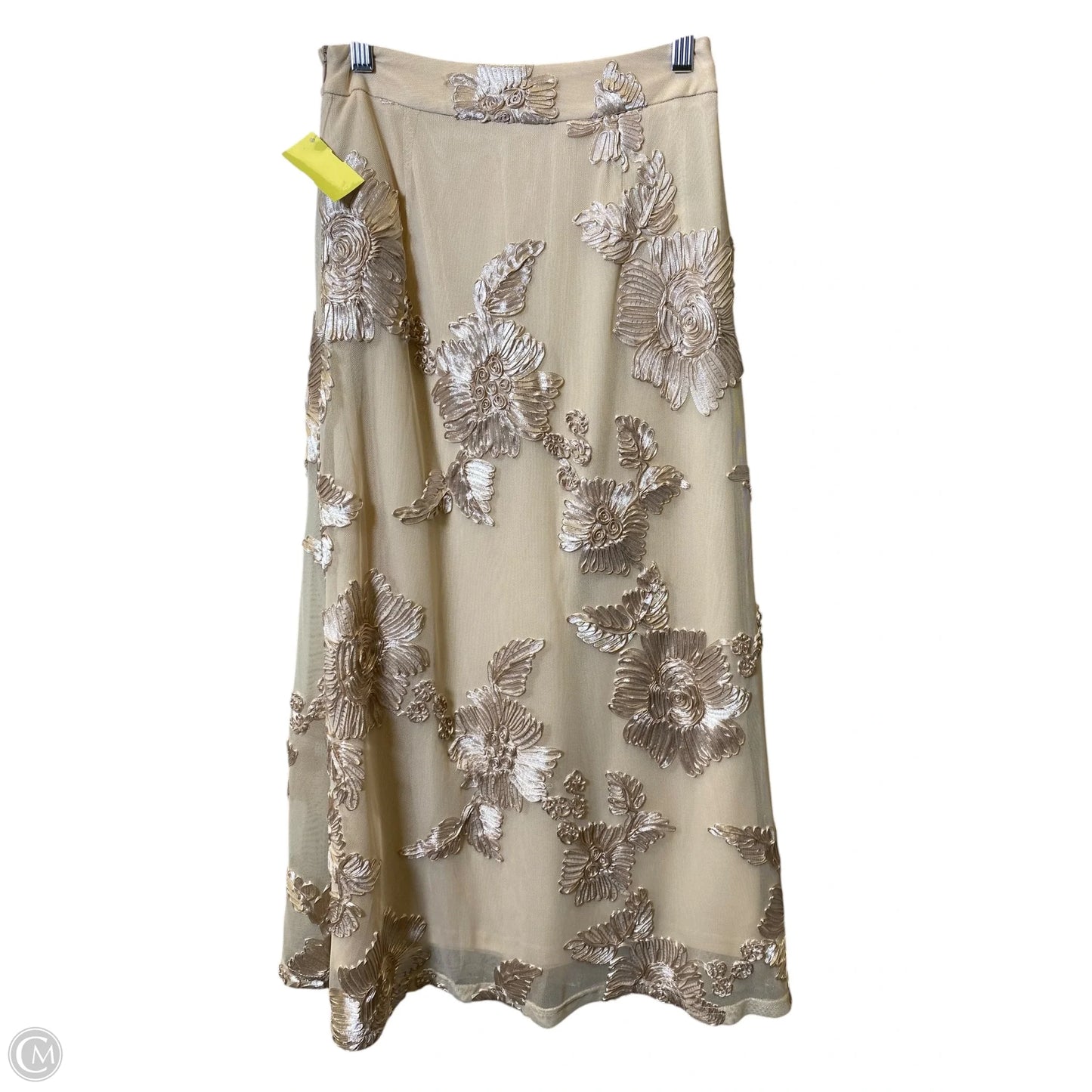 Skirt Maxi By Clothes Mentor In Beige, Size: XS