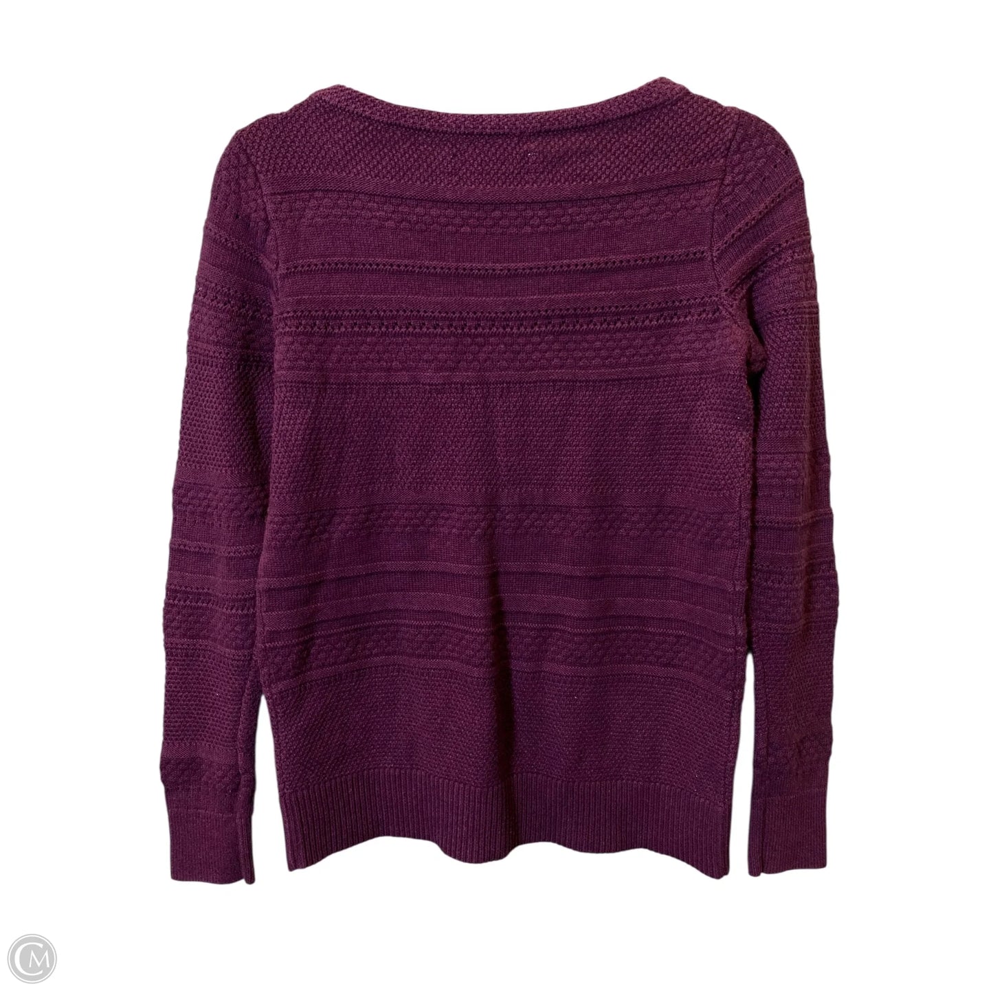 Sweater By Loft In Purple, Size: S
