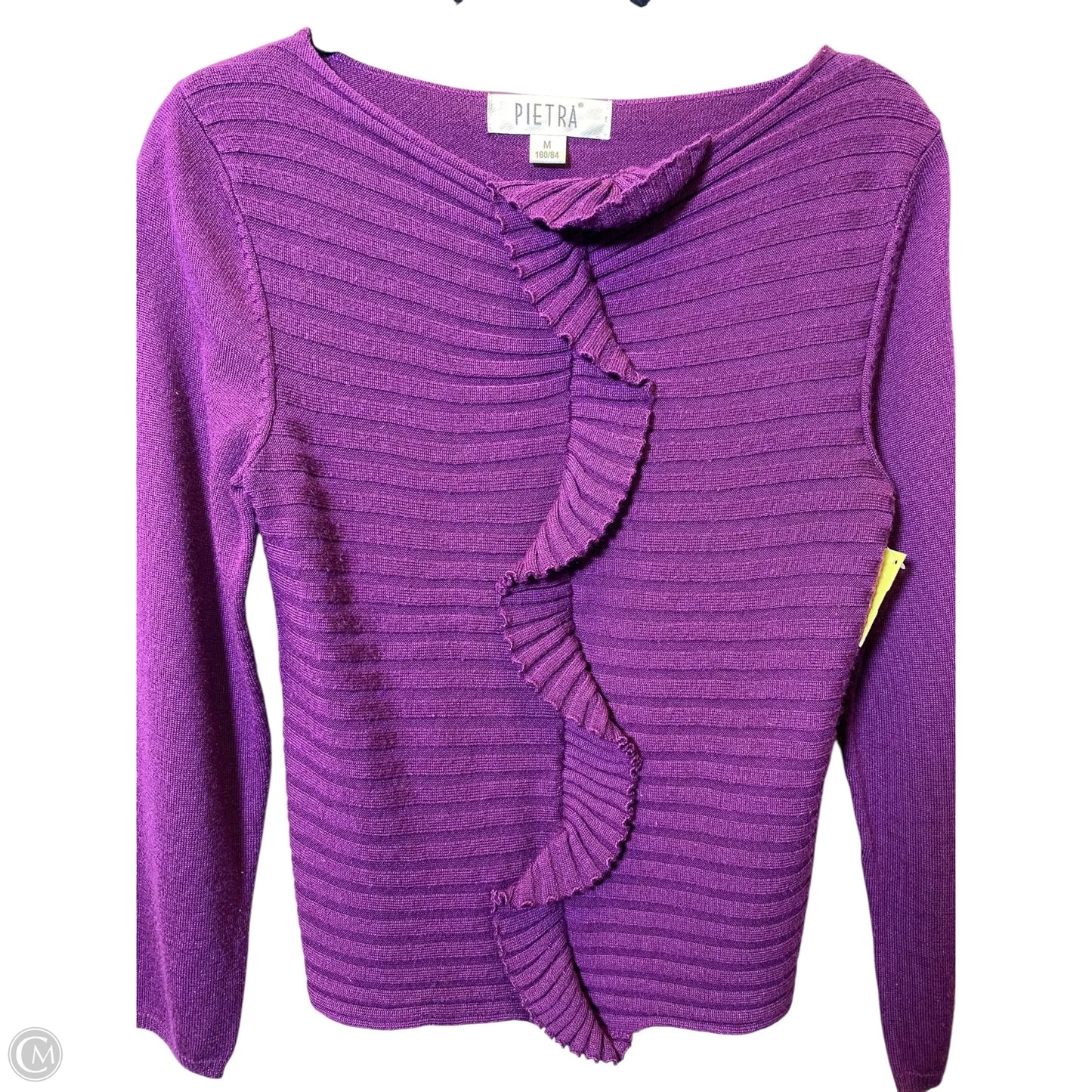 Sweater By Clothes Mentor In Purple, Size: M